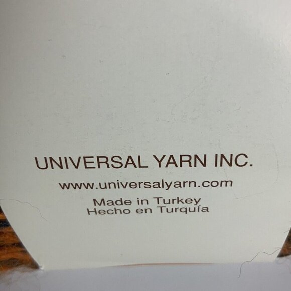 Universal Yarn Classic Shades 4 Skeins Acrylic Wool Blend Orange Purple 714 - Picture 5 of 5